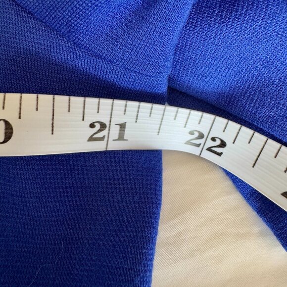 Alia Blue Cardigan With Pockets - Picture 6 of 7